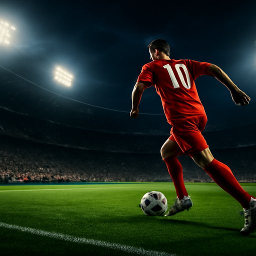 hi7 football winger at the stadium
